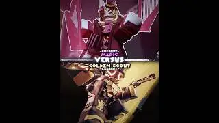 Medic vs Golden Scout 