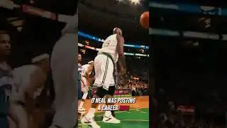 Celtics Shaq Actually Mattered... #nba #basketball #celtics