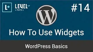 WordPress Basics #14 - How To Use Widgets