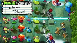 PvZ Expanded & Enhanced v2.0 Widescreen (Part 2) | Junkie Shroom, Seahorse Zombie & More | Download