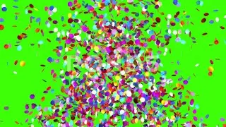 Green Screen Colorful Explosion Pack || FREE