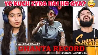 GHANTA RECORDS || AMAN KALAKAAR || PROD. BY LDSHASHI Reaction