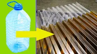 СТАНОК ДЛЯ ШИФЕРА И ЧЕРЕПИЦЫ ИЗ ПЛАСТИКОВЫХ БУТЫЛОК / ПОЛНАЯ ВЕРСИЯ