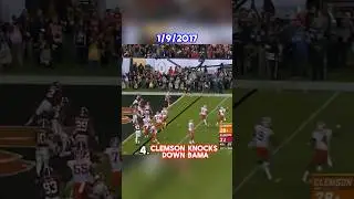 Top 25 CFB Plays in the last decade! Pt. 8 