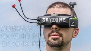 FPV окуляри SKYZONE: SKY04O Pro, SKY04X Pro, Cobra X V2. Які обрати? Порівняння ФПВ окуляр.