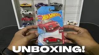 Unboxing! Hot Wheels Nissan 300ZX Twin Turbo Red 2019