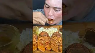 Slippers Lobster #shortvideo #asmr #eating #eatingshow