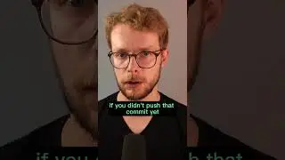 How to remove previous commit