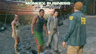 Monkey Business - GTA V Gameplay with Mods (4k)