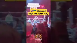 ‼️Oleksandr Usyk and Tyson Fury!  Олександр Усик та Тайсон Ф'юрі 