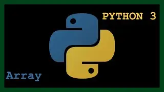 Python With Pycharm 10 - Array