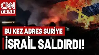 SON DAKİKA 🚨 | İsrail Savaşa Doymuyor: Suriyeyi De Vurdu, Yaralılar Var!