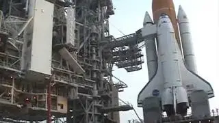 STS-135:  Atlantis sits on the launch pad ready for the final space shuttle mission