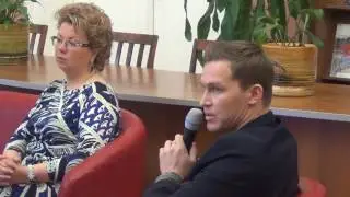 Заседание клуба Мы политики будущего в ЧОУНБ с участием Елены Ямпольской  Часть 1