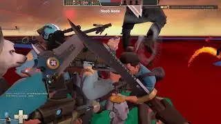TF2 ZE Fun and Chilling with Freed on Bowser in The Fire Sea *Team Fortress 2 Zombie Escape