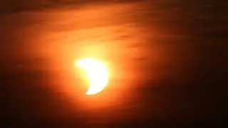 Solar Eclipse at Sunrise 4K UHD Video 2021
